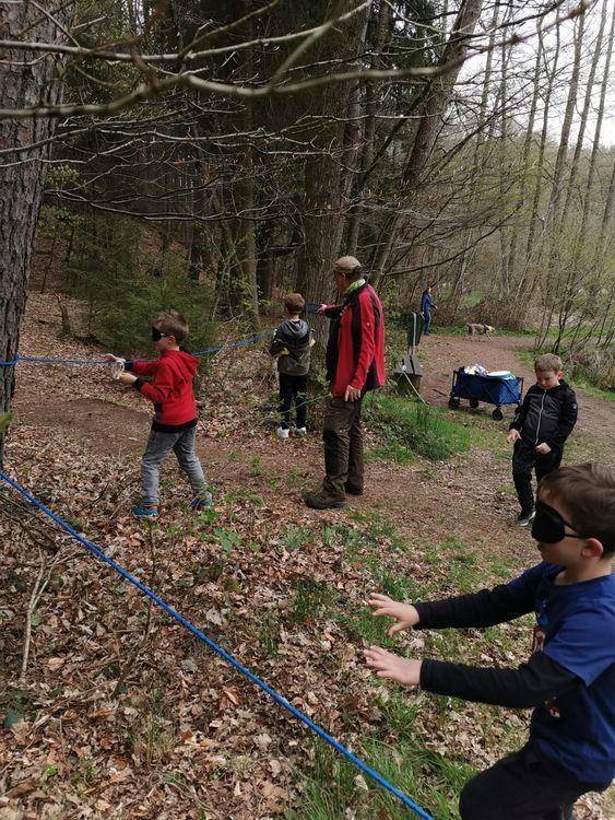 Kindergeburtstag im Wald