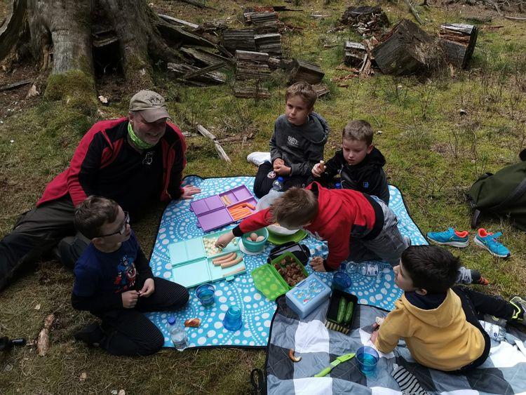 Kindergeburtstag im Wald